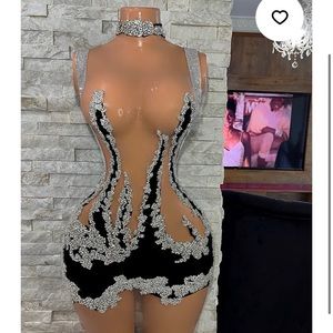 Black birthday dress